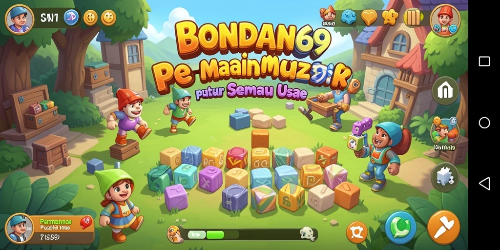 Screenshot BONDAN69 menunjukkan gameplay Puzzle yang seru dan mendebarkan.