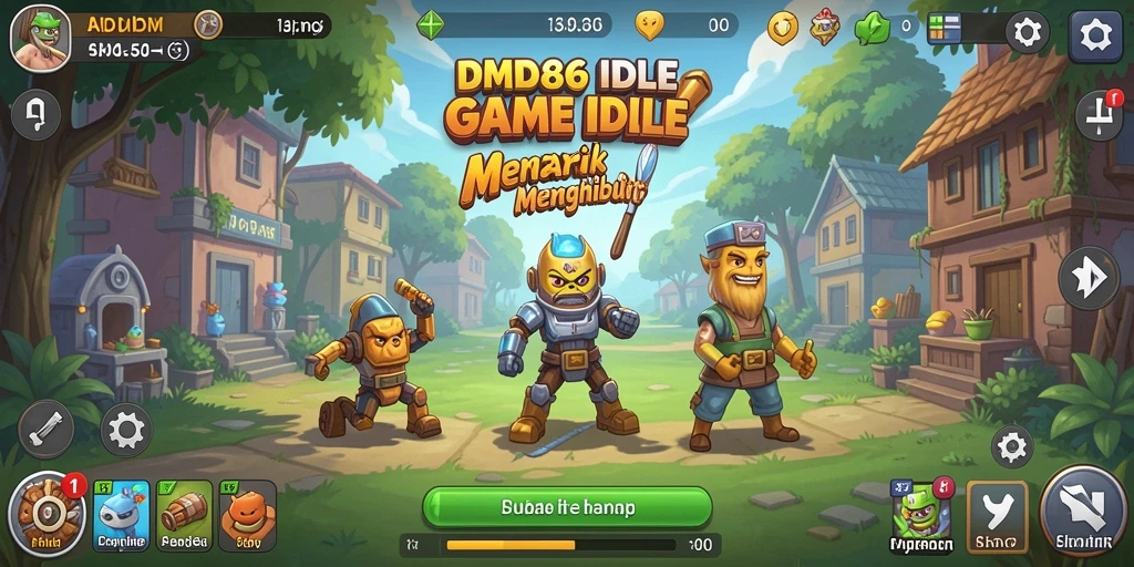 Tampilan gameplay DMD686 yang memikat dan menarik.