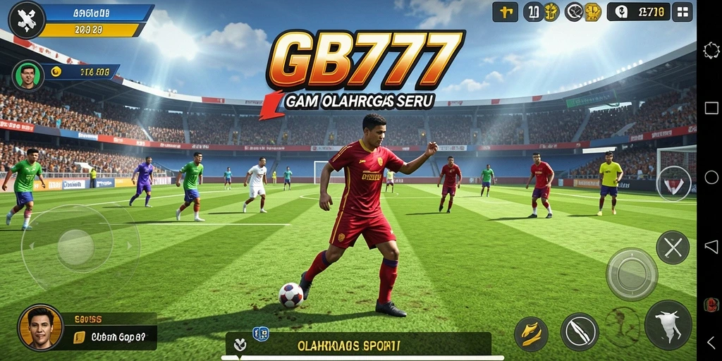 Screenshot GB777 menampilkan aksi penuh dalam permainan olahraga yang mendebarkan.