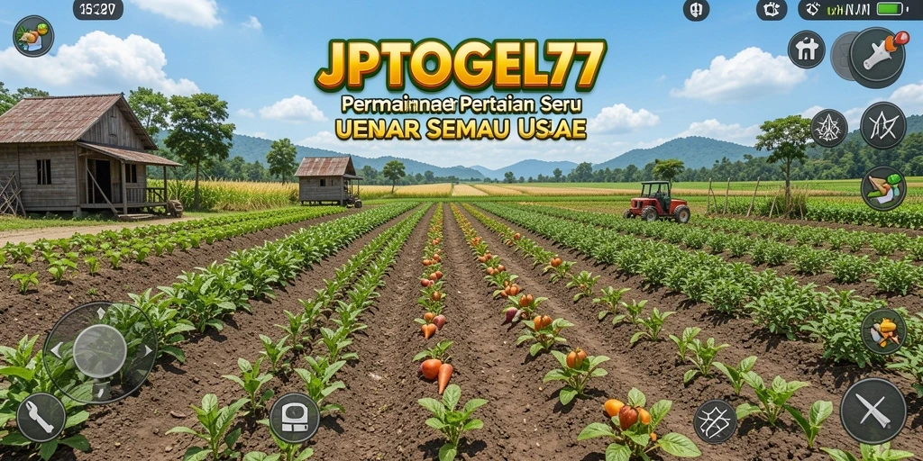 Tampilan menarik dari gameplay <strong>JPTOGEL77</strong> yang menggambarkan pertanian yang dinamis.