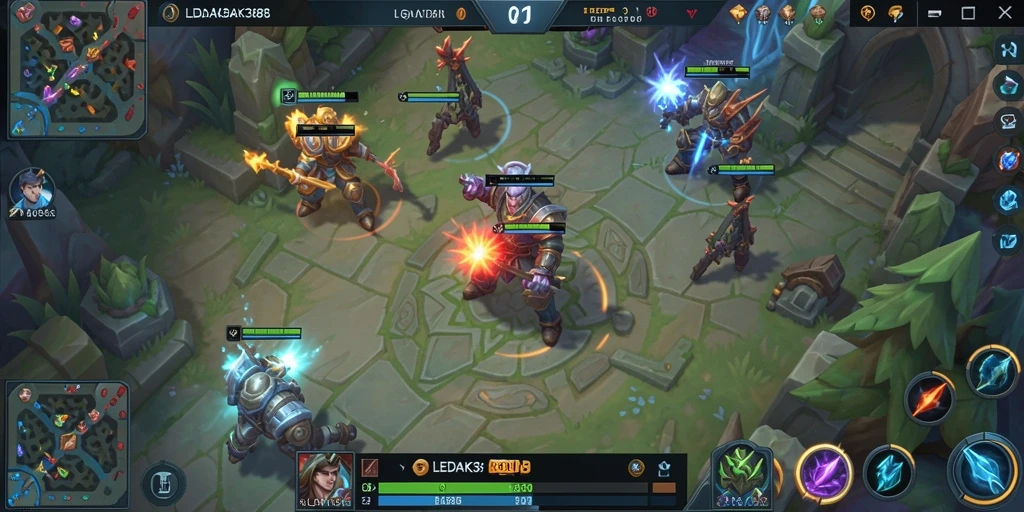 Tangkapan layar gameplay <strong>LEDAK388</strong> yang menampilkan aksi pertempuran seru.