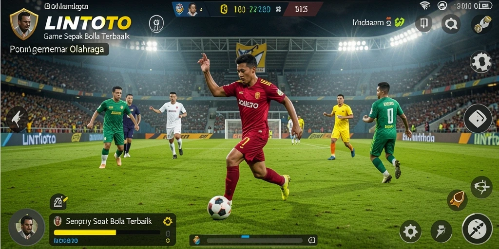 Gameplay seru dan mendebarkan dari LINITOTO di lapangan.