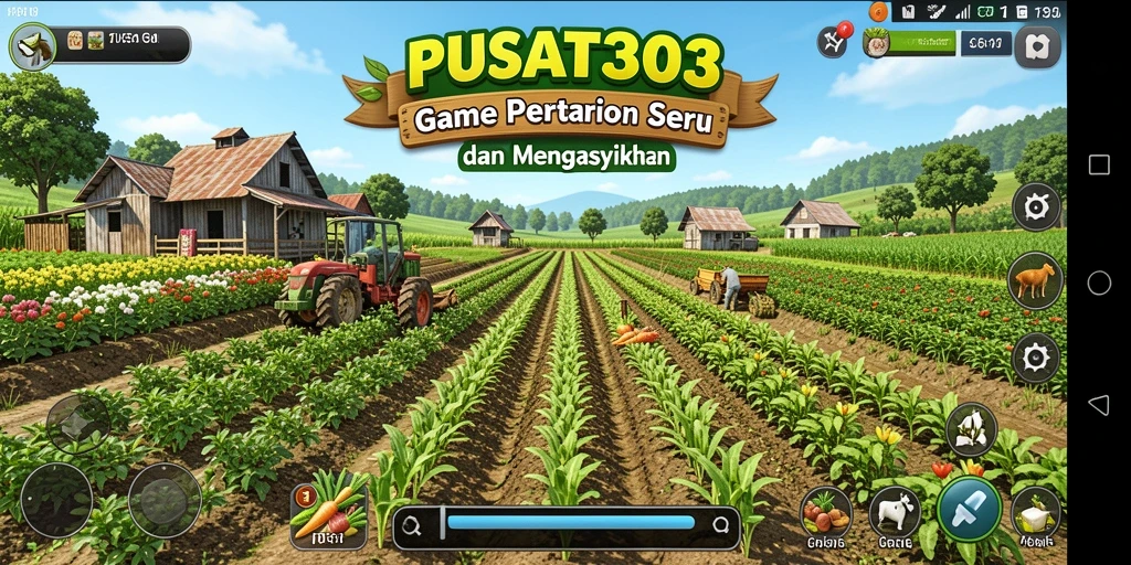 Gameplay seru dan mendidik di PUSAT303 dengan pertanian yang menyenangkan.