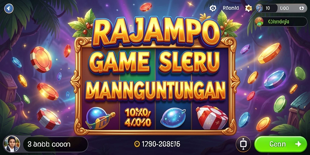 Tampilan gameplay RAJAMPO yang seru dan menegangkan.