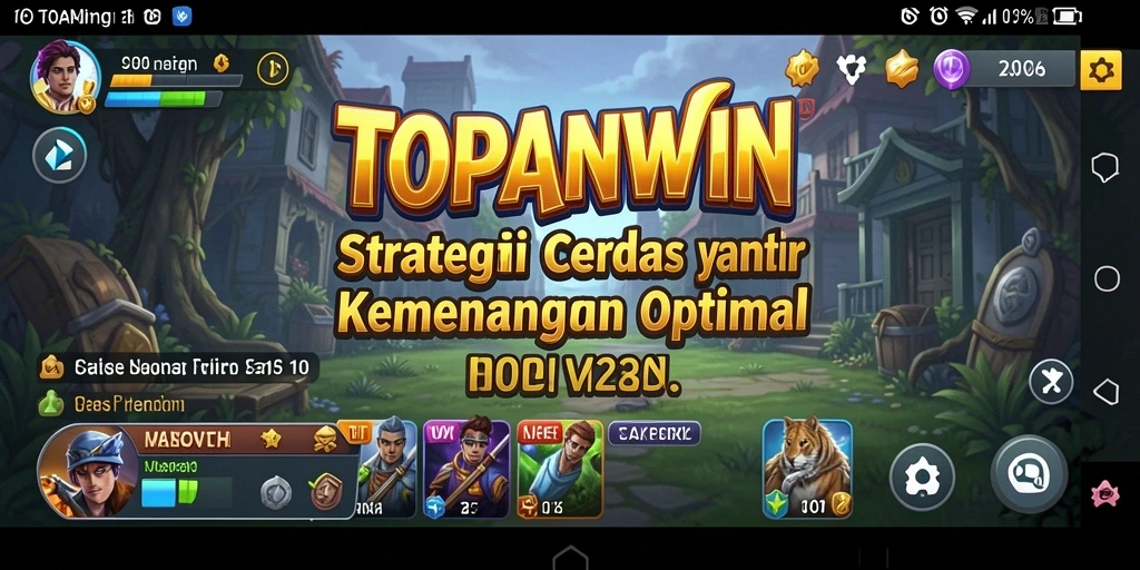 Tampilan gameplay TOPANWIN yang seru dan penuh taktik.